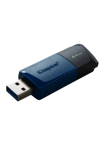 Флешка DataTraveler Exodia M 64 ГБ USB 3.2 Gen 1 чорна Kingston (401875374)