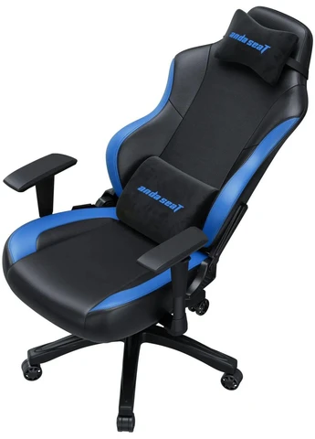 Кресло игровое Luna Color PVC Size L Black/Blue (AD18-48-BS-PV) Anda Seat (391353566)