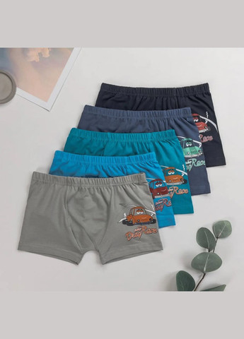 Набір дитячих трусів-боксерів для хлопчика (5 шт.) Nicoletta (342119789)