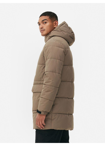 Серая куртка зима,серо-бежевый, Primark