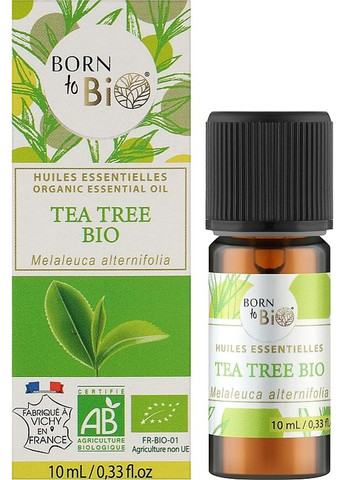 Органічна ефірна олія "Чайне дерево" Aromatherapie 10ml (1267450-33982503) Born to Bio (369104274)