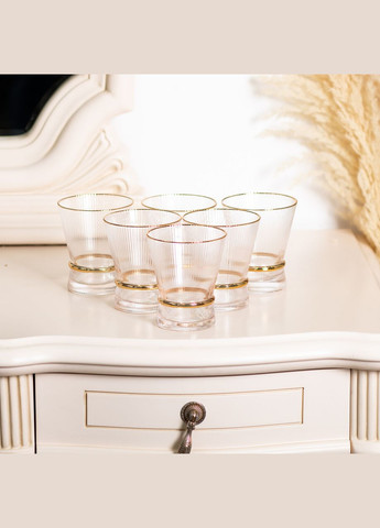 Набор из шести стаканов объемом 300 мл для лимонада, сока и коктейлей HP-16-5 Yiwu (331784531)