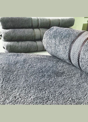 Fadolli Ricci полотенце махровое — серое 40*70 (400 г/м²) серый производство -