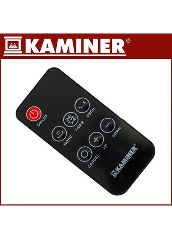 Керамический электрический обогреватель 26376 LUMNI (2000 Вт, 42 см, пульт, таймер, Польша) Kaminer (372473496)