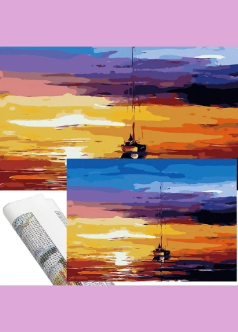 Набор алмазной мозаики (вышивки) 40 x 30 см Springos DP0023 (275095069)