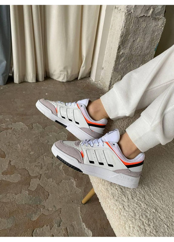 КРОСІВКИ ЖІНОЧІ ADIDAS DROP STEP WHITE BEIGE LOW АДІДАС ДРОП СТЕП No Brand білі демісезони (369389705)