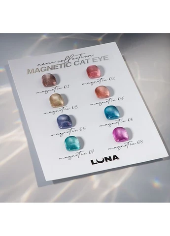Гель-лак Color Magnetic Cat Eye №3 8 мл Luna (401497408)