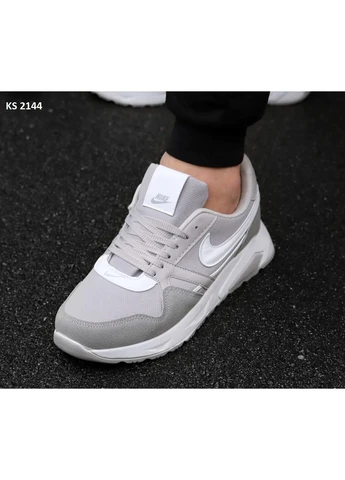 Сірі літні кросівки nike air light gray найк аір джордан сірі No Brand