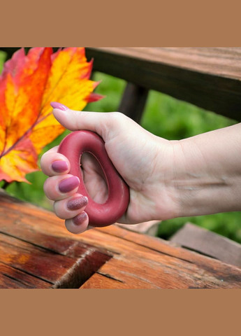 Эспандер кистевой КОЛЬЦО 20 кг наружный диаметр 72 мм красный SNS (317864248)