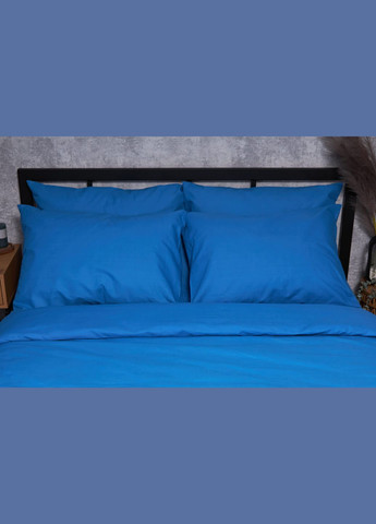 Комплект постельного белья Бязь Gold Люкс «» полуторный 143х210 наволочки 4х70х70 (MS-820001687) Moon&Star Sapphire (285718064)