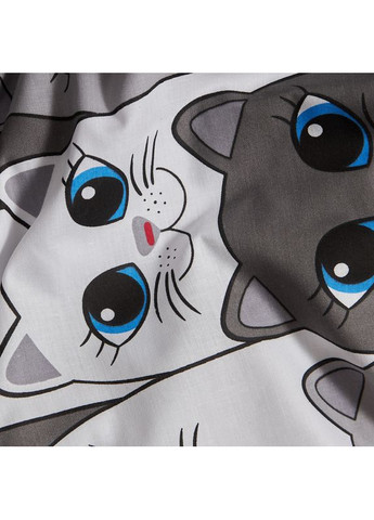 Комплект постільної білизни Бязь Gold Люкс євро 200х220 наволочки 2х50х70 (MS-820009251) Moon&Star Furry Friends (356115222)