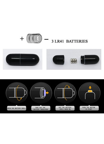 Эрекционное виброкольцо, черное, силикон Pretty Love (347314080)