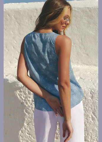 Жилет жіночий асиметричний крій безрукавка жіноча жилетка на ґудзиках льон-котон ST-Seventeen (333832827)