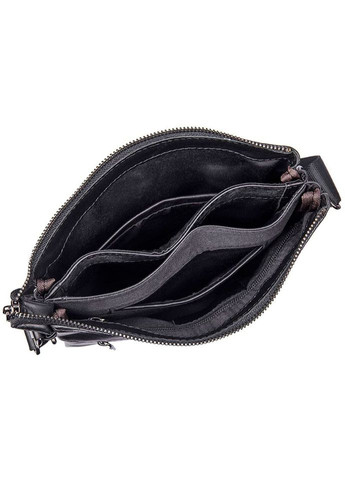 Уникальная кожаная сумка через плечо, черный цвет,, JD1023A John McDee (329146707)