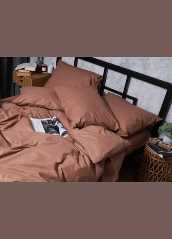 Комплект постільної білизни Бязь Gold Люкс «» King Size 220x240 наволочки 2х50х70 (MS-820004516) Moon&Star Light Brown (302973903)
