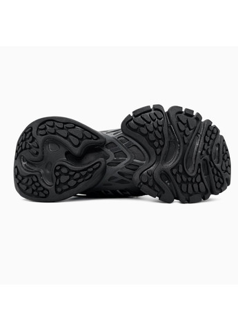 Черные демисезонные кроссовки мужские и женские adidas Vento XLG Deluxe Black Grey | Адідас Венто Делюкс