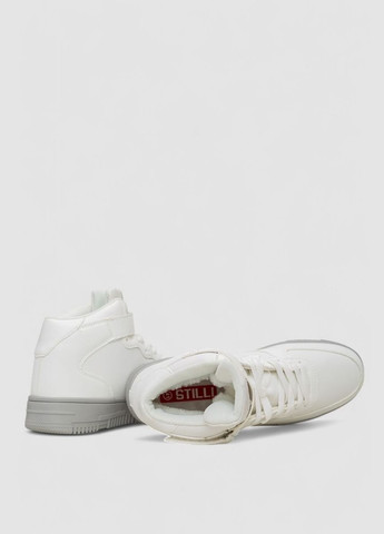 Белые демисезонные кроссовки мужские зимние на меху Ager 248RCX620