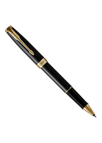 Ручка роллерная SONNET 17 Black Lacquer GT RB Parker (316628303)