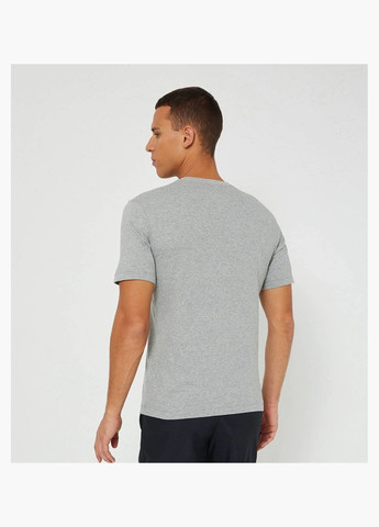 Сіра футболка чоловіча sportswear just do it verbiage grey dz2989-063 Nike