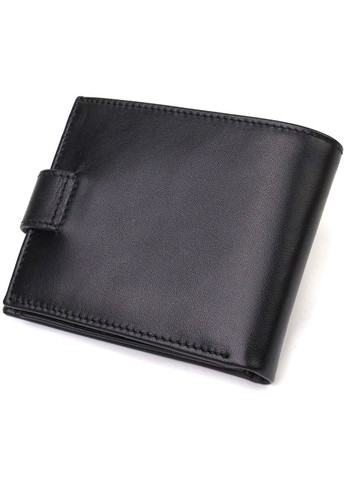 Портмоне для документів чоловіче з натуральної гладкої шкіри 21882 Чорне Canpellini (306881378)