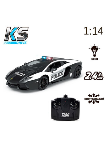 Автомобиль на р/к — Lamborghini Aventador Police KS Drive (342123125)