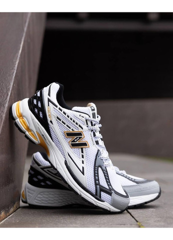 Чорні Осінні кросівки чоловічі new balance 1906r white gold silver black нью беланс 1906r No Brand