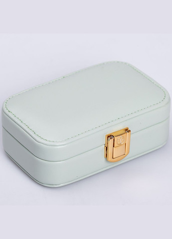 Ящик-органайзер для украшений с накидным замком 12х7,5х4 см, эвкалипт Yiwu (324070999)