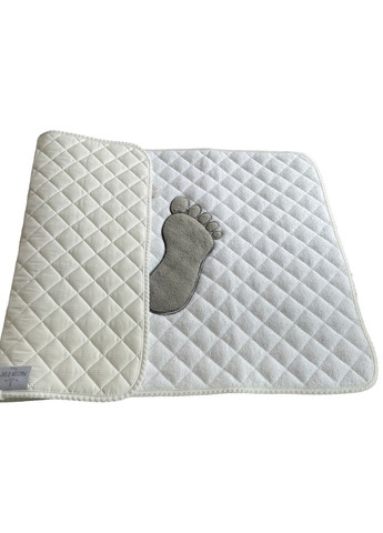 Полотенце-коврик Pas Pas White хлопок ножное 50-80 см Maison D'or белый