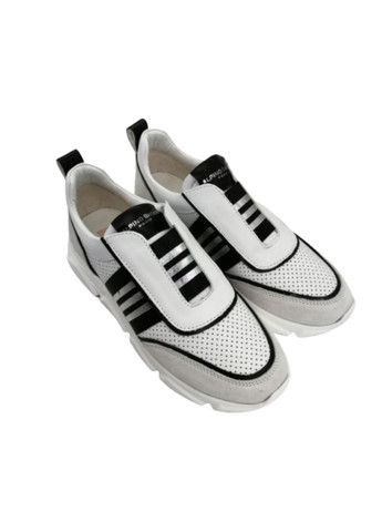 Білі кросівки (р) шкіра-замша 0-1-1-21ya-1029 Alpino