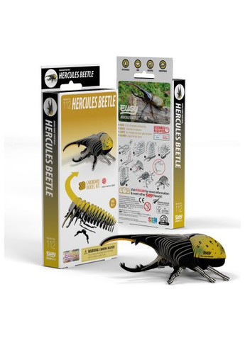 Пазл (XEG-112) Eugy 3D Зоопарк Жук-геркулес (366068992)