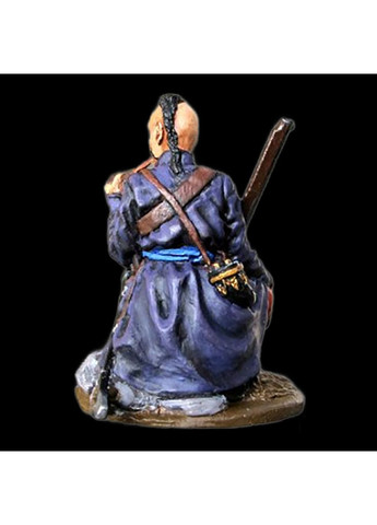 Статуетка фарбована Козак із люлькою 6,5 см з металу та олова, колекційна, антикваріат, подарунок колекціонеру Artfactory (361859272)