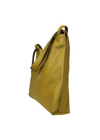 Сумка женская кожаная горчичная (Д/Ш/В) 35/8/36 (см) Felicita (336377726)