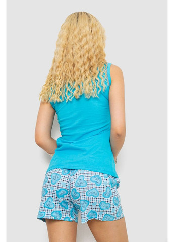 Бірюзова всесезон піжама жіноча Sport Line