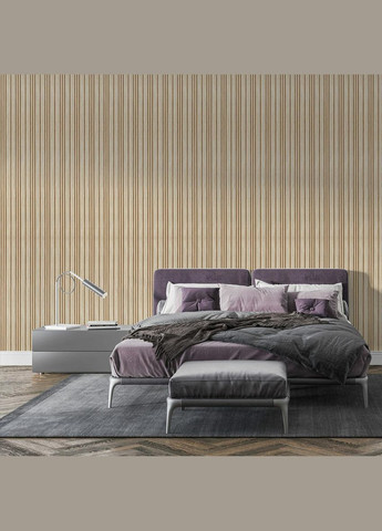 Рельс декоративный PS песочное дерево 2900х120х12мм SW-00002137- Sticker Wall (330018214)