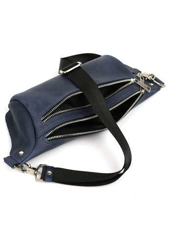 Сумка бананка в размере L RK-3106-3lx синяя 3 отделения TARWA (368859920)