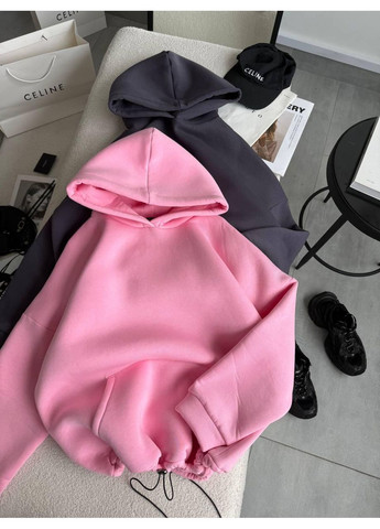 Розовый зимний кардиган No Brand