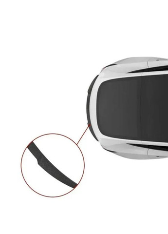 Спойлер Model Y/Model 3 (ЧОРНИЙ МАТОВИЙ) No Brand (371774098)