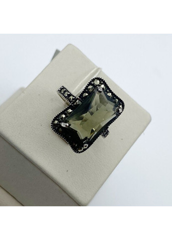 Кольцо серебряное с движением топазом 18,5 6,4 г No Brand (370142379)