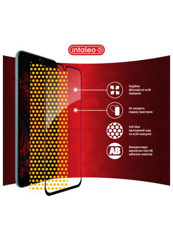 Стекло защитное (1283126575761) Intaleo Full Glue Samsung M34 5G Black (366657937)