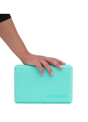 Блок для йоги EVA 22.8 x 15.2 x 7.6 см XR0100 Mint Cornix xr-0100 (275334079)