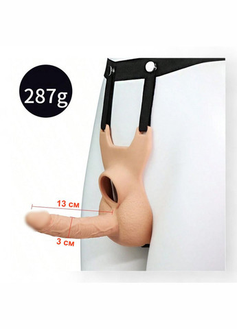 Насадка на член анальний лаг із поясом Realistic Penis Anal Dildos China (317747610)
