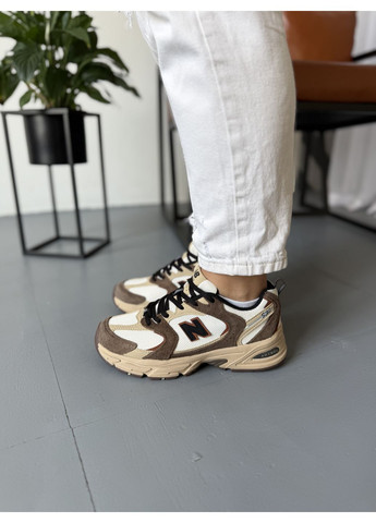 КРОСІВКИ ЖІНОЧІ NEW BALANCE 530 DARK MUSHROOM НЬЮ БЕЛАНС 530 No Brand комбіновані демісезони (367168533)