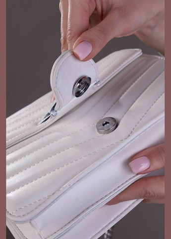 Сумка жіноча білого кольору No Brand Сумка крос-боді (336914198)