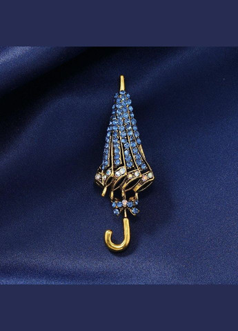 Вінтажний стиль - розкішна брошка парасолька, брошка парасолька в австрійських стразах, 5283 Fashion Jewelry (336949829)