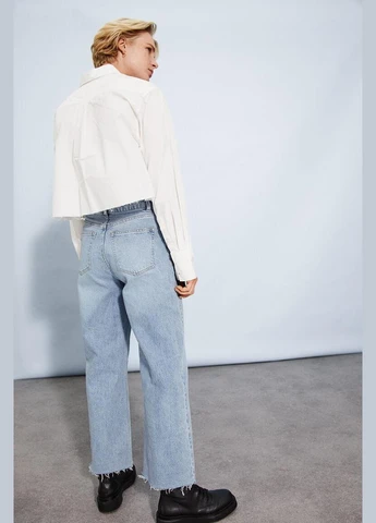 Джинси демісезон,блакитний, H&M - (284666796)