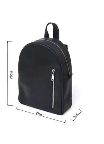 Универсальный винтажный женский рюкзак 16328 Черный Shvigel (331912835)