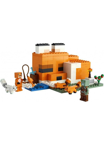 Конструктор Minecraft Лисья хижина 193 детали (21178) Lego (281425719)