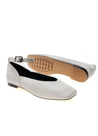 Женские балетки 01558 кремовые Lady Marcia | кремовые натуральная кожа (353849938)