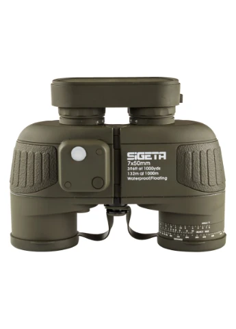 Бинокль Admiral 7x50 Military floating/compass/reticle морской Sigeta (382385354)
