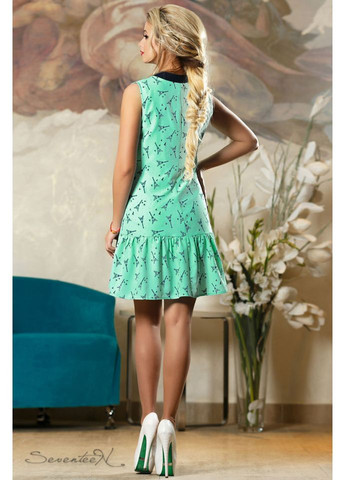 Зеленое платье 795.2145 Seventeen